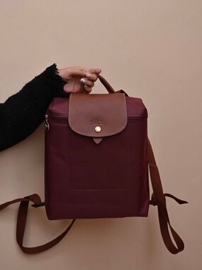New Longchamp Burgandy 🍷 backpack